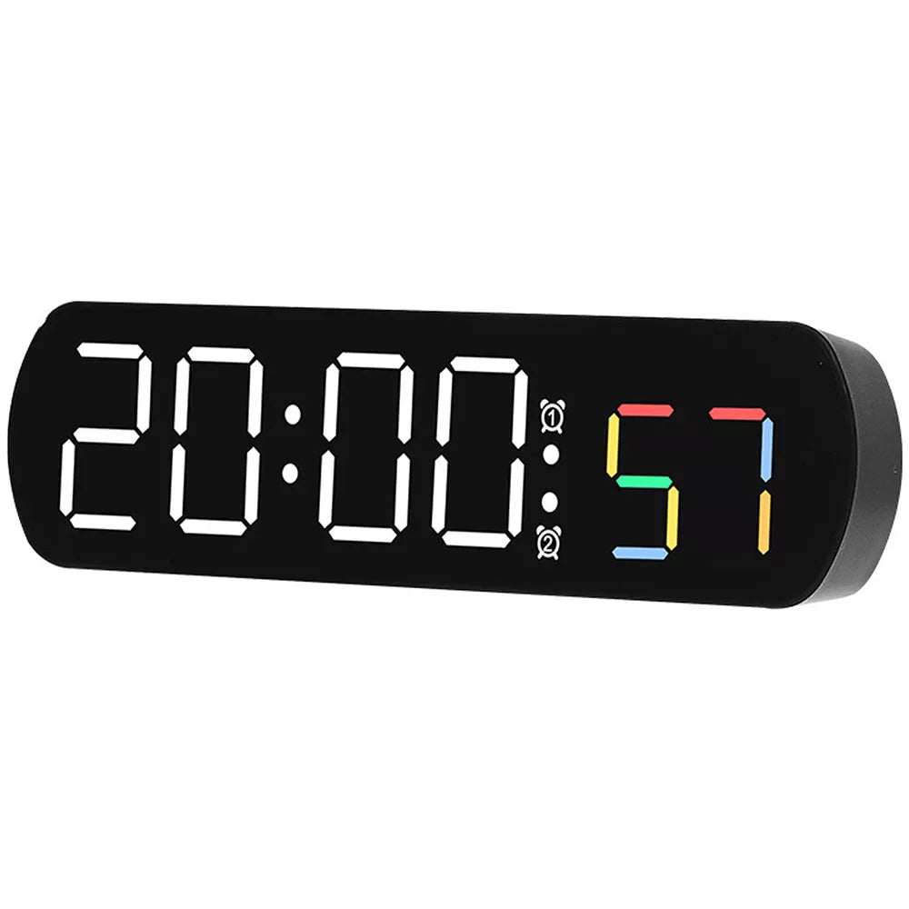 Multi‑Mode LED Digital Alarm Clock With Countdown & Snooze