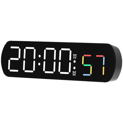 Multi‑Mode LED Digital Alarm Clock With Countdown & Snooze