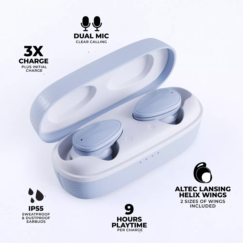 Hybrid ANC True Wireless Earbuds With Ambient Mode And IP44 Sweat Resistance