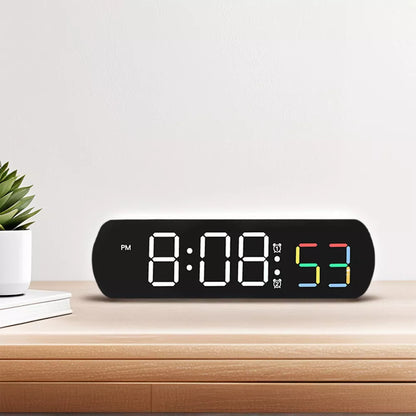 Multi‑Mode LED Digital Alarm Clock With Countdown & Snooze
